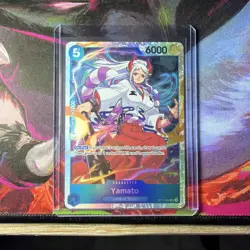 One Piece CCG Yamato (054) OP13-054 Carrying On His Will SR Foil - Image 1