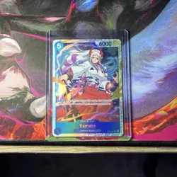 One Piece CCG Yamato (054) OP13-054 Carrying On His Will SR Foil - Image 2