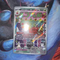 Pokemon TCG Dipplin Scarlet & Violet Twilight Masquerade Holo Card 170/167 IR NM - Image 1