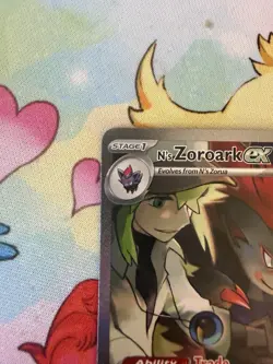 Pokemon TCG N's Zoroark EX Holo Card 185/159 Sv09: Journey Together - Image 2
