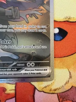 Pokemon TCG N's Zoroark EX Holo Card 185/159 Sv09: Journey Together - Image 4