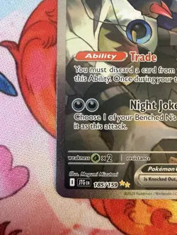 Pokemon TCG N's Zoroark EX Holo Card 185/159 Sv09: Journey Together - Image 5