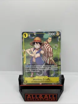 One Piece CCG Monkey.D.Luffy OP10-111 Rare Promo Card Factory Sealed NM - Image 1