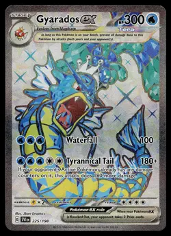 Pokemon Card - Gyarados ex Scarlet & Violet Base Set 225/198 Ultra Rare - Image 1