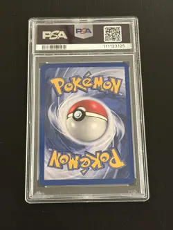Pokemon TCG 1st Edition Rockets Moltres Holo Rare Card Gym Heroes PSA 7 - Image 2