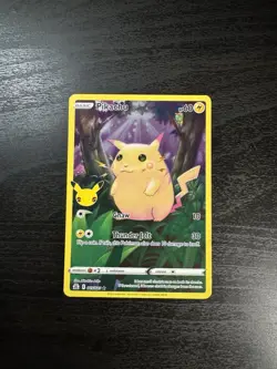 Pikachu Card 5/25 NEAR MINT Celebrations Holo Pokemon TCG - Image 1