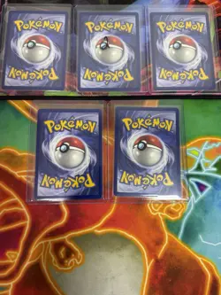 Pokemon Mew #8 Wizards Black Star Promo Lot of 5 Cards 1999 TCG English - Image 2