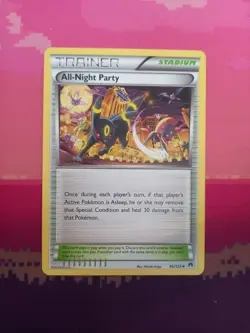 Pokemon Card All-Night Party Breakpoint Uncommon 96/122 Near Mint - Image 1