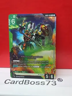 Altron Gundam Gundam Card Game . Steel Requiem Legend Rare . GD03-018 - Image 1