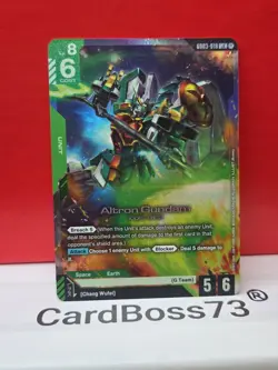 Altron Gundam Gundam Card Game . Steel Requiem Legend Rare . GD03-018 - Image 4