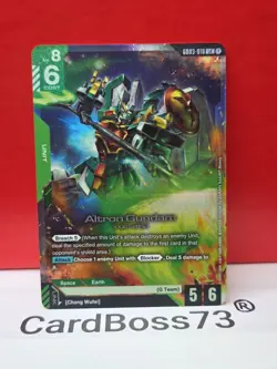 Altron Gundam Gundam Card Game . Steel Requiem Legend Rare . GD03-018 - Image 5