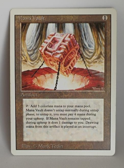 Vintage Mana Vault MTG Card Magic the Gathering - Image 1