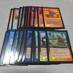 MTG Onslaught Common Uncommon Foil Set 20 English Old Frame Used - Image 1