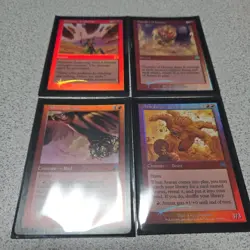 MTG Onslaught Common Uncommon Foil Set 20 English Old Frame Used - Image 2