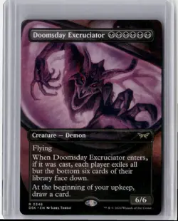 2024 Duskmourn: House of Horror - Showcase Doomsday Excruciator Rare Regular - Image 1