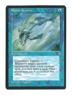 Mystic Remora - Ice Age - Magic The Gathering (Lightly Played) - Image 1