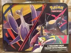 Pokemon Pokemon TCG 2025 Fall Collector’s Chest Tin 6 Booster Packs New & Sealed - Image 3