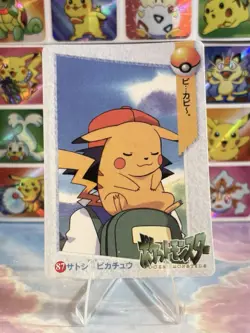 Pokemon Squirtle Vintage Pocket Monsters Vending HOLO Prism Sticker 1999 Bandai - Image 4