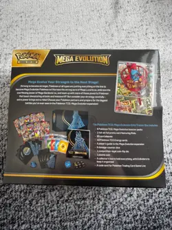 Pokemon TCG MEGA EVOLUTION Lucario Gardevoir ETB Elite Trainer Box In Hand - Image 2