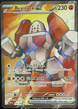 Regirock ex 214/182 Ultra Rare - Pokemon TCG - Destined Rivals (NM) - Image 1