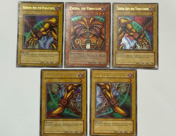 Yu-Gi-Oh! Exodia, Die Verbotene LOB Komplett Set Ultra Rare Deutsch - Image 1