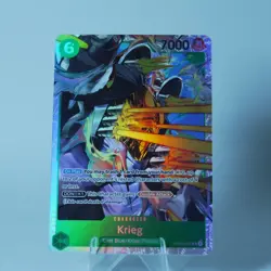 One Piece TCG Kreig OP03-025 Super Rare Foil Near Mint English - Image 1