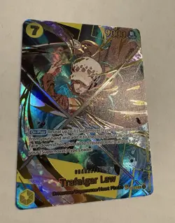 2025 One Piece TCG OP10-119 Trafalgar Law SP SEC PRB-02 - Premium Booster 2 MINT - Image 1