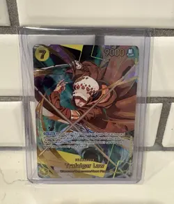 2025 One Piece TCG OP10-119 Trafalgar Law SP SEC PRB-02 - Premium Booster 2 MINT - Image 2