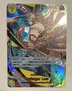 2025 One Piece TCG OP10-119 Trafalgar Law SP SEC PRB-02 - Premium Booster 2 MINT - Image 3