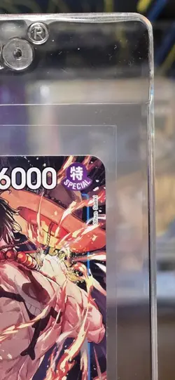 Portgas D. Ace Rare 3RD Anniversary Promo Alt Art OP07-053 One Piece TCG NM - Image 4