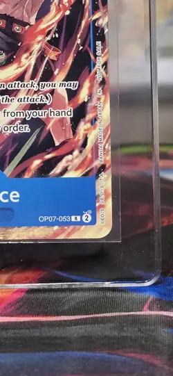 Portgas D. Ace Rare 3RD Anniversary Promo Alt Art OP07-053 One Piece TCG NM - Image 5