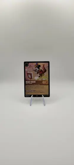 Disney Lorcana TCG: Mickey Mouse Leader of The Band 34/P1 - League Promo Foil NM - Image 2