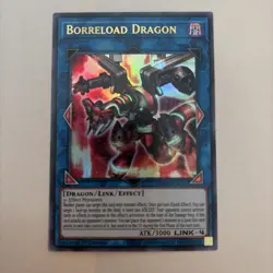 Yugioh Card Borreload Dragon DUPO-EN074 ULTRA RARE 1st Edition - NM - Image 1