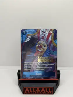 One Piece CCG Buggy (OP10 Release Event Winner) - One Piece Promotion Cards - Image 1