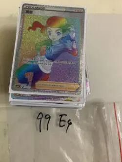 2024 pokemon TCG cards hr lots 99 Simplified Chinese Holo e4 MR44 - Image 3
