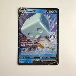 Eiscue V - 055/192 - Pokemon Rebel Clash Sword & Shield Ultra Rare Card NM - Image 1