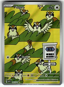 Pidgey - 207/197 SV03: Obsidian Flames LP Pokemon Card TCG - Image 1