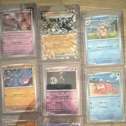 Pokemon TCG Fezandipiti, Iron Treads ex, Slowking Lot of 8 English Cards - Image 2
