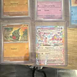 Pokemon TCG Fezandipiti, Iron Treads ex, Slowking Lot of 8 English Cards - Image 3