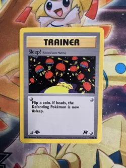 Pokemon Card - Team Rocket 79/82 - SLEEP! 1st Edition** - NM - Image 1