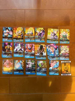 Dragon Ball Z Data Carddass 250 Cards Including Rare and Golden Frieza Used - Image 1