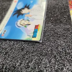 Goku and Chichi Marriage Card Dragon Ball Lunch Card Dass 1993 Used - Image 3