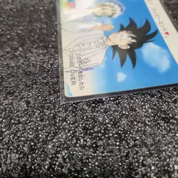 Goku and Chichi Marriage Card Dragon Ball Lunch Card Dass 1993 Used - Image 5