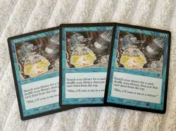 Magic the Gathering MTG 3x Long-Term Plans Scourge LP - Image 1