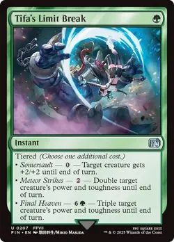 TIFA'S LIMIT BREAK x4 mtg NM-M Final Fantasy 4 Unc - Image 1