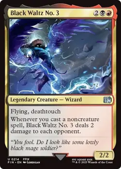 BLACK WALTZ NO. 3 x4 mtg NM-M Final Fantasy 4 Unc - Image 1