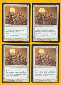 MTG ELITE ARCHERS (x4) Urza's Saga (OldManMTG 011-194) - Image 1