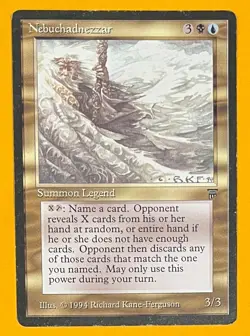 MTG NEBUCHADNEZZAR Legends (OldManMTG 012-731) - Image 1