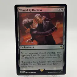 Magic The Gathering Wound Reflection #223 (Doctor Who) FOIL - Image 1