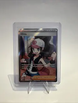 Pokemon TCG Hilda Full Art Ultra Rare White Flare Holo Card 164/086 - NM - Image 1